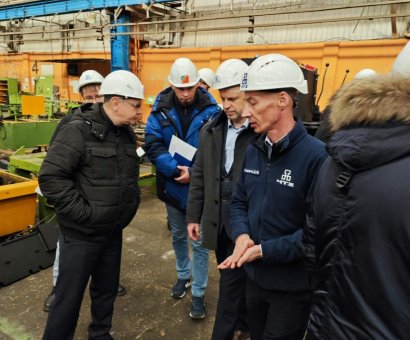 Делегация ОАО "Мозырский машиностроительный завод" совместно со специалистами ОАО "Минский тракторный завод" посетили ПК "Челябинский тракторный завод".